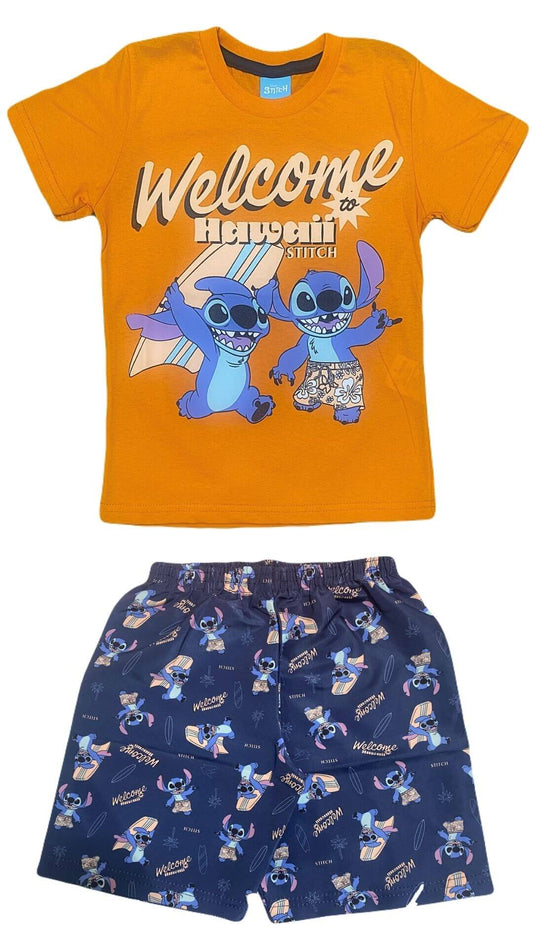 Conjunto Infantil Masculino Stitch - Tamanhos 4 e 6