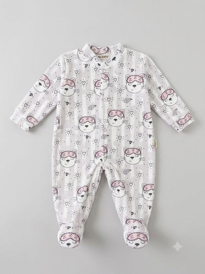 Macacão Feminino em Plush Soft Premium - Tamanho do RN ao M