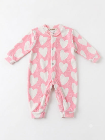 Macacão Feminino em Plush Soft Premium - Tamanho do RN ao M