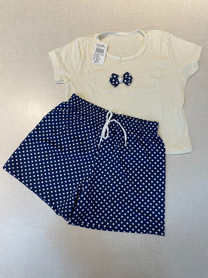 Conjunto Feminino Infantil com estampa sublimada - Tamanho do 2 ao 12
