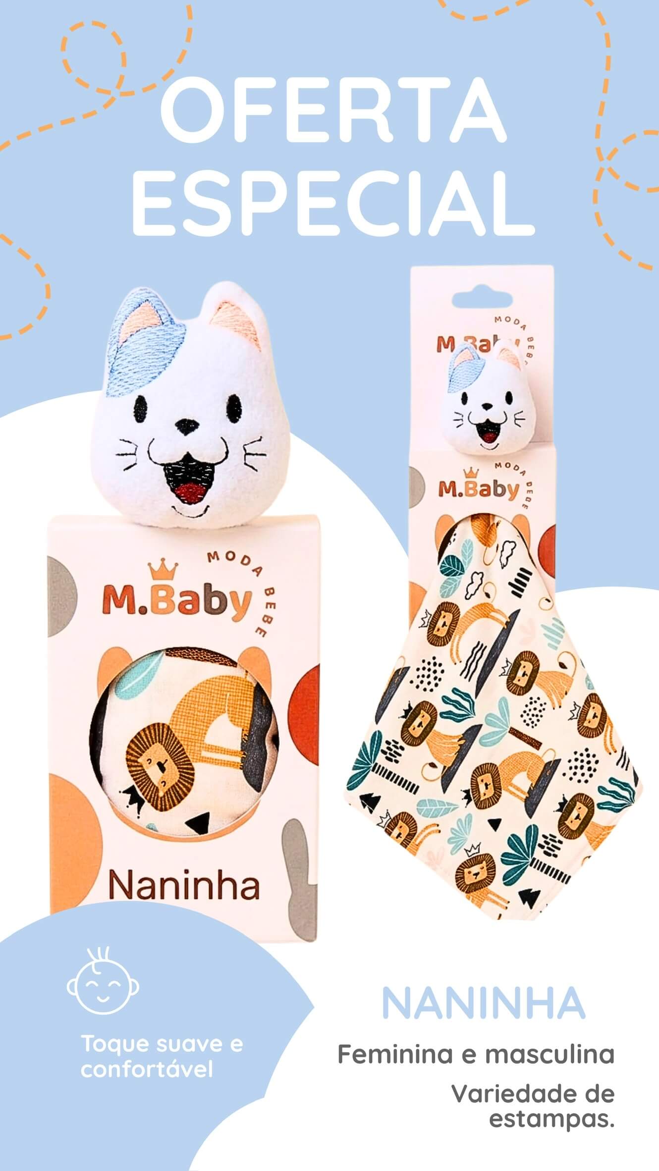 Naninhas Fofas de bebê