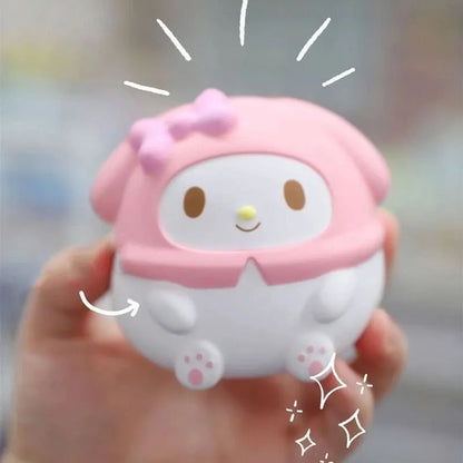 Squishy da turma da Hello Kitty e Stitch