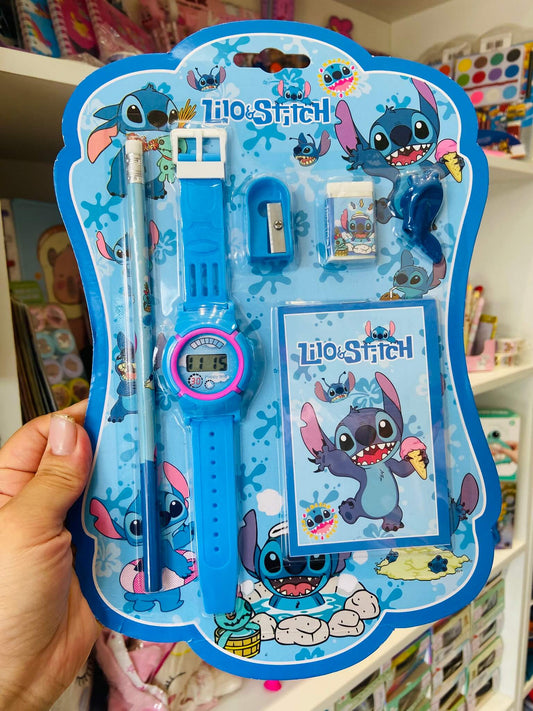 Kit Escolar Lilo & Stitch - Edição Especial Volta as Aulas 🌴