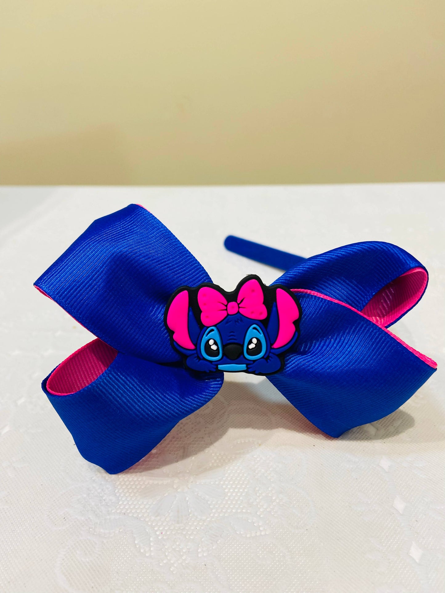 Tiara infantil fofa do Stitch