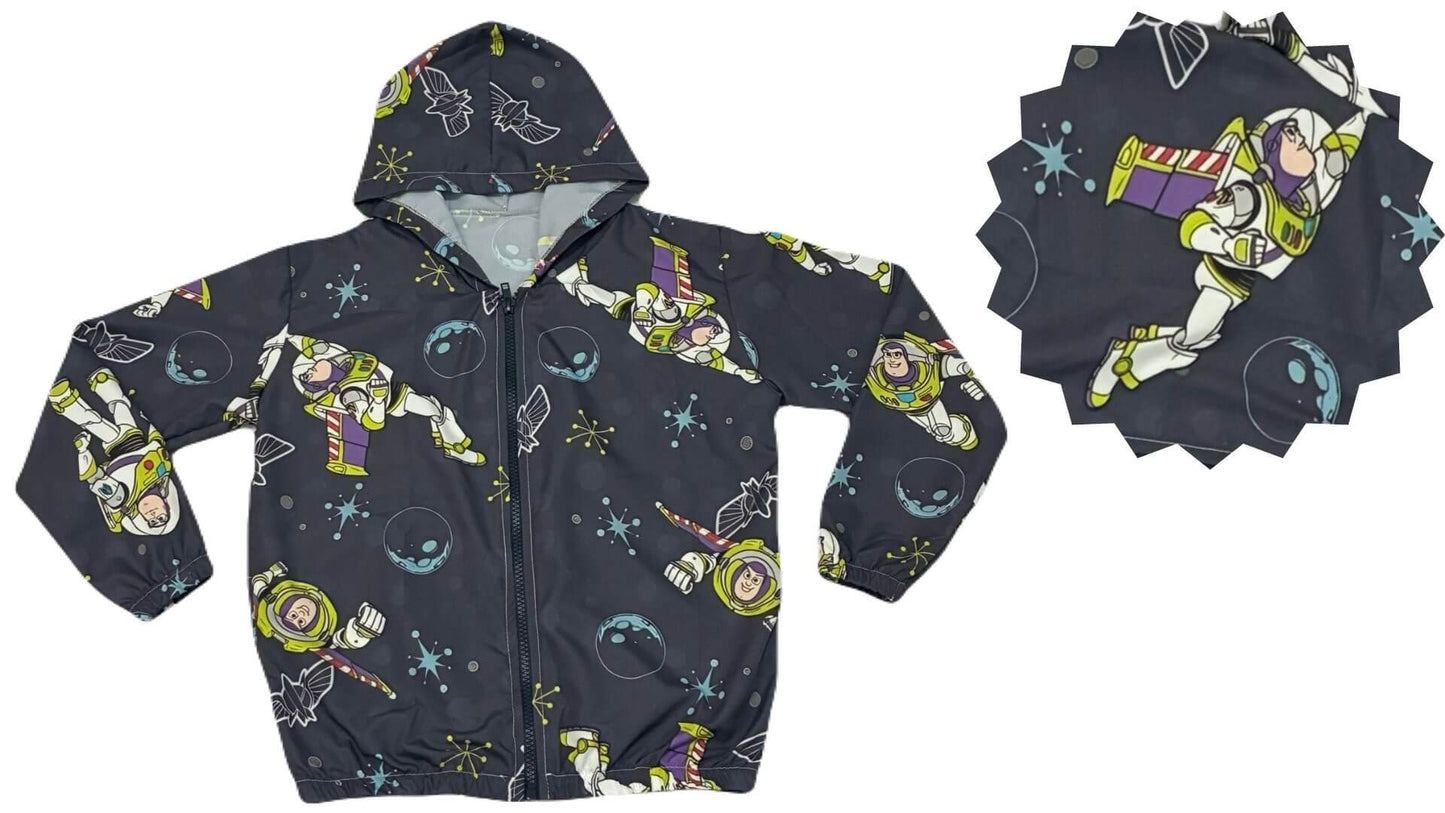 Jaqueta Corta Vento Infantil Masculino Toy Story - Tamanhos 6 e 8