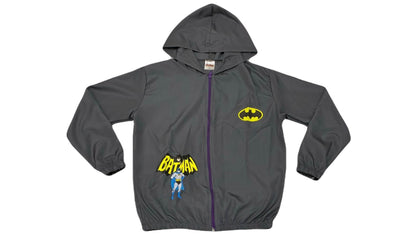 Jaqueta Corta Vento Infantil Masculino Batman - Tamanhos 4, 8 e 10
