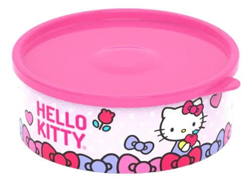 Pote Organizador Redondo baixo Hello Kitty