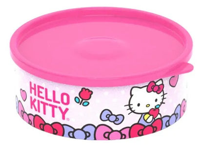 Pote Organizador Redondo baixo Hello Kitty