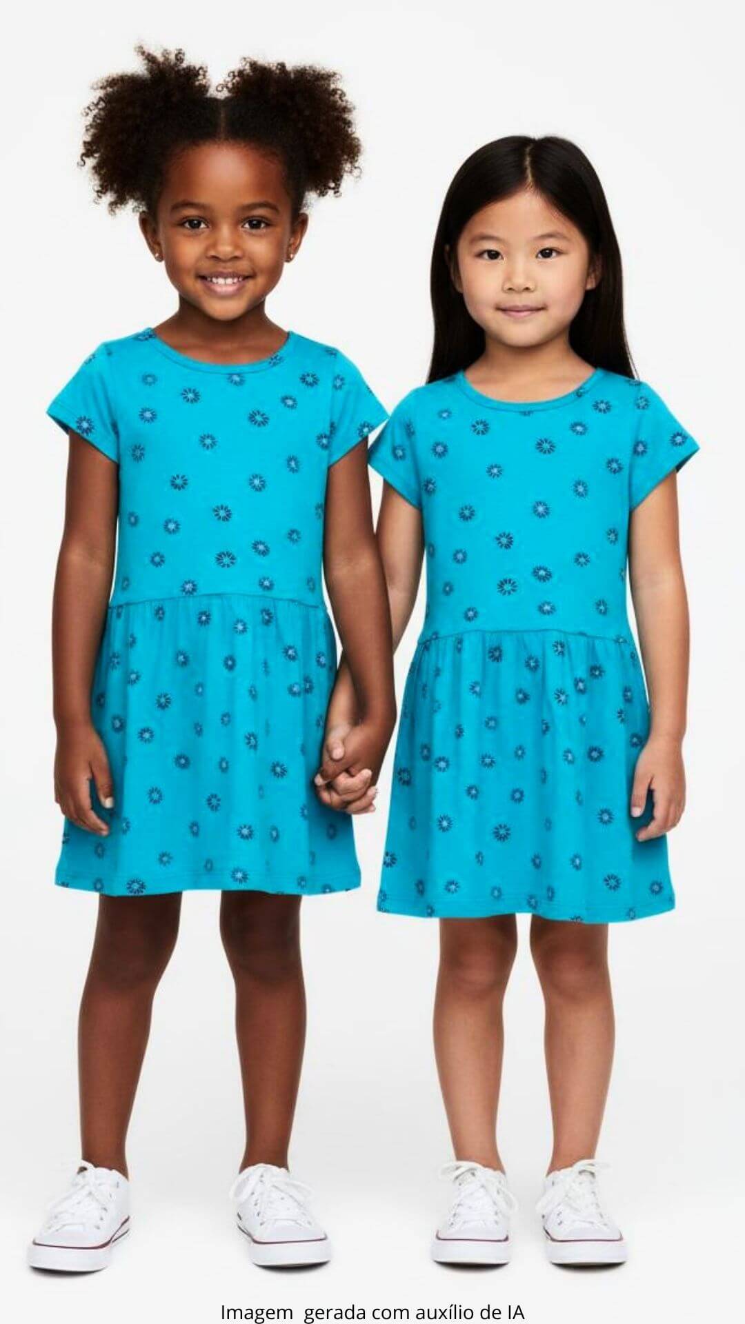 Vestido infantil Florzinha - tamanho 3 - Rovitex