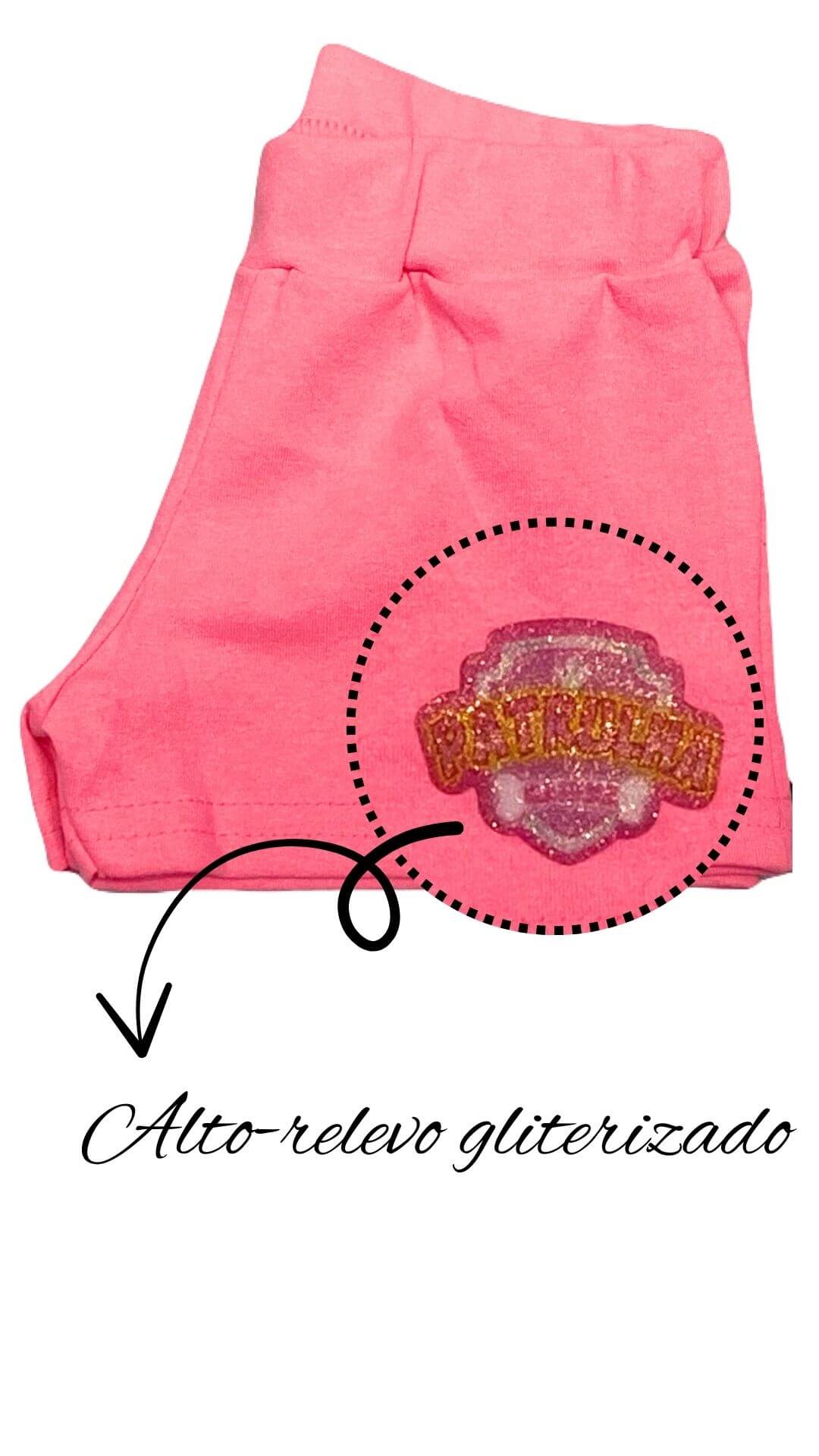 Conjunto Infantil Feminino Patrulha Canina - Tamanho 1