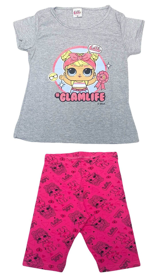 Conjunto Infantil Feminino Lol Surprise - Tamanho 10