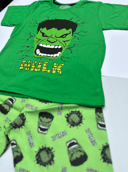Conjunto 2 peças menino Hulk | Marvel - Tamanho 8