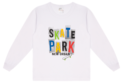 Camiseta Manga longa - Infantil Masculino  - Meia Estação - Tamanho 4, 6 e 8