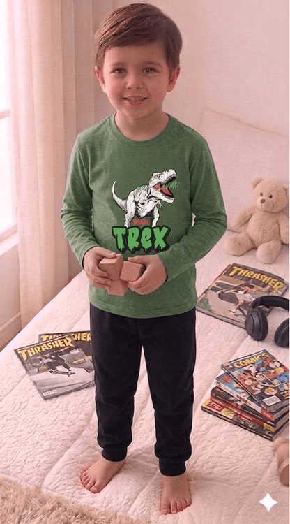 Camiseta Manga longa - Infantil Masculino  - Meia Estação - Tamanho 10, 12 e 14
