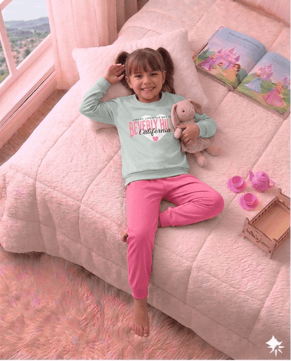 Conjunto Infantil Feminino 2 peças Moletom - Meia Estação - Tamanho 10, 12 e 14