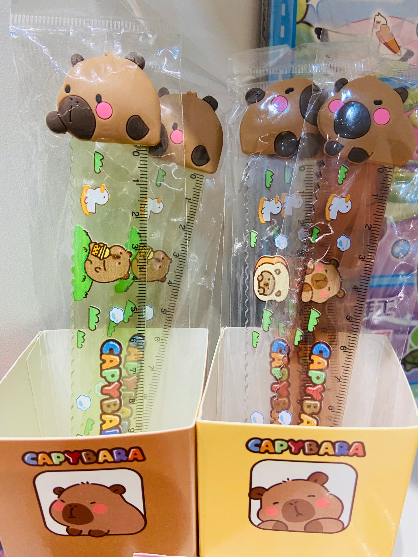Régua Topper 15cm Capivara
