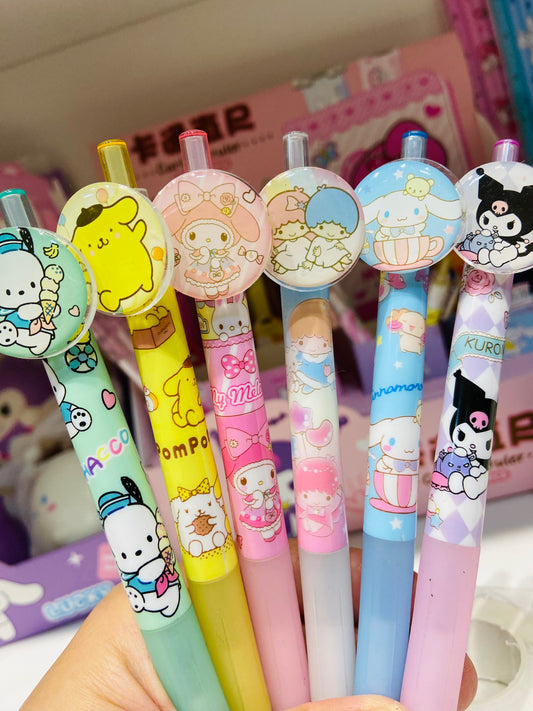 Lapiseira turma da Hello Kitty