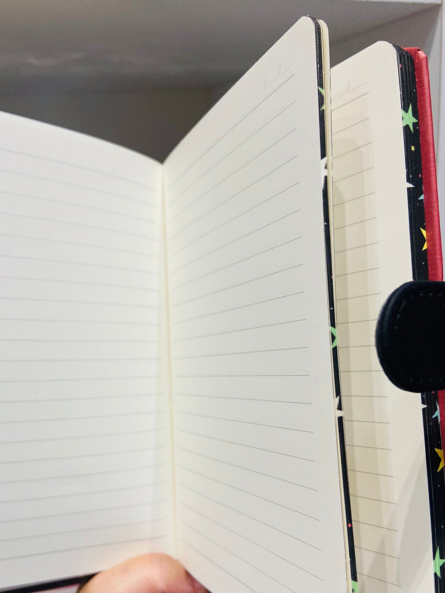 Caderno com decoração na borda Harry Potter