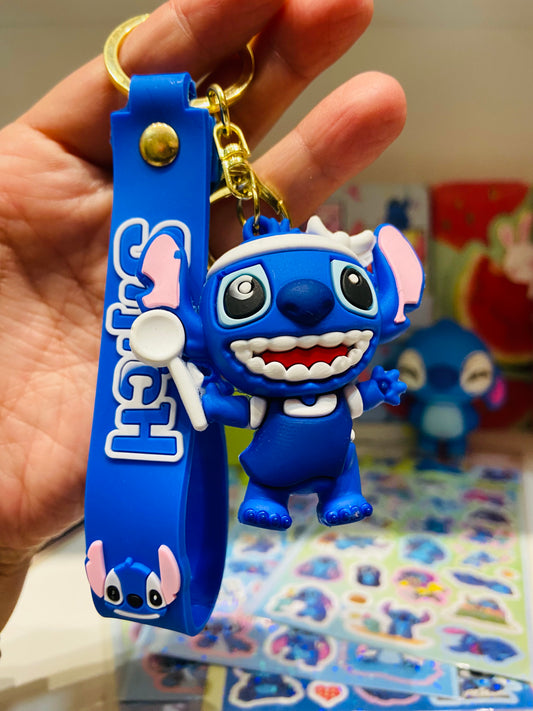 Chaveiro emborrachado Stitch