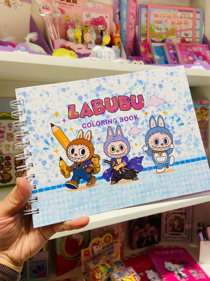 Livro de Colorir Personagens 50 Folhas 180gr Caderno de Desenho