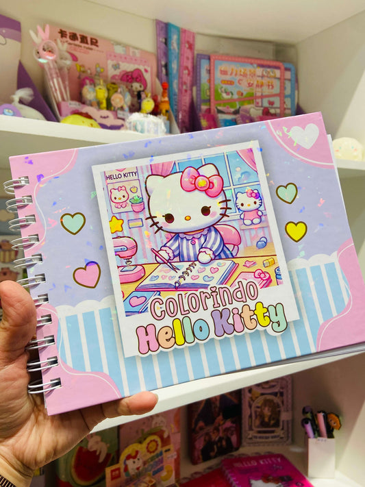 Livro de Colorir Personagens 50 Folhas 180gr Caderno de Desenho
