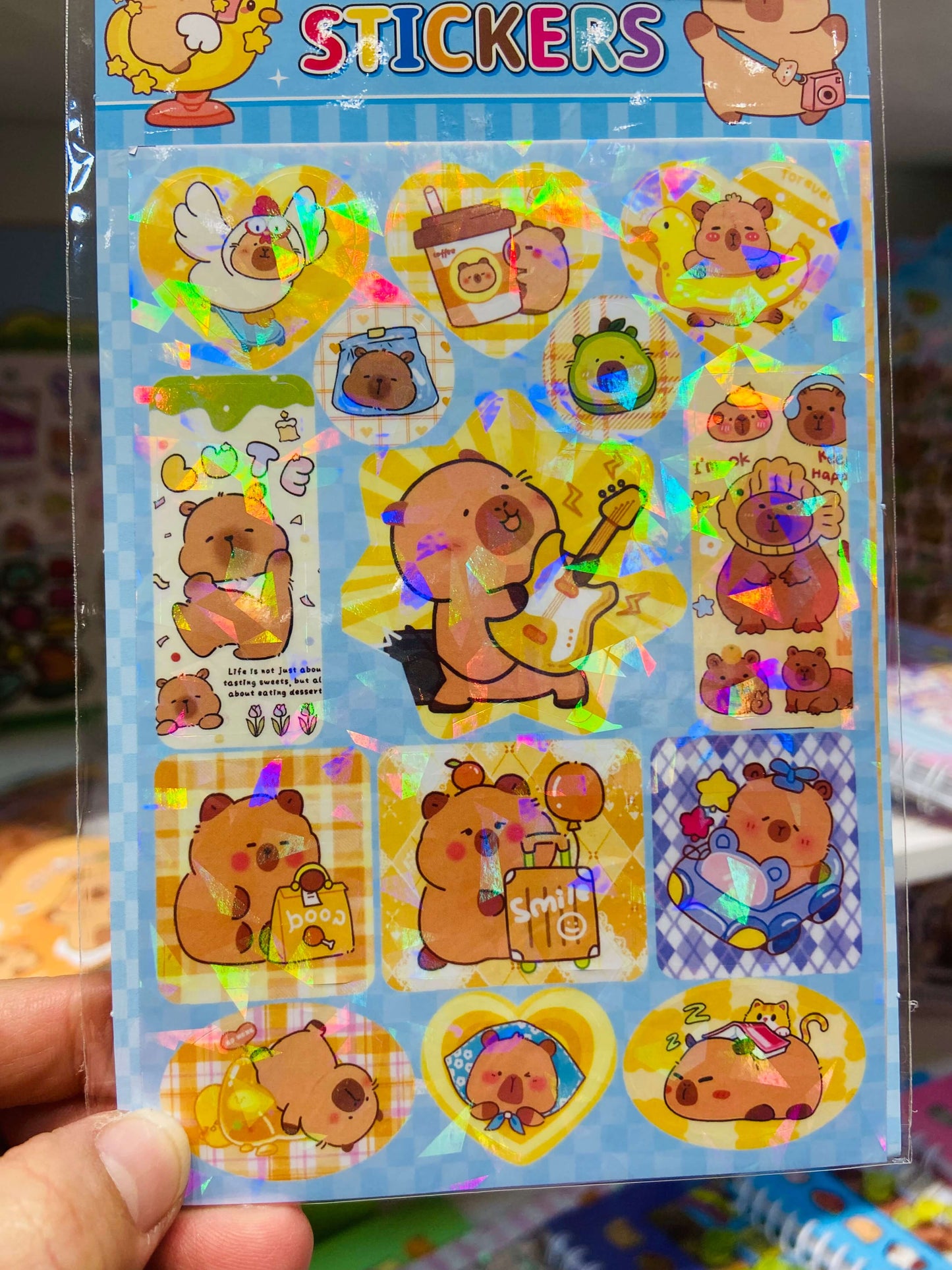 Adesivos Stickers Capivara