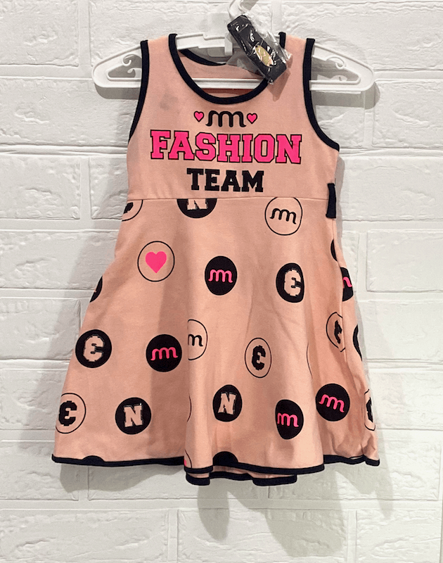 Vestido Fashion Team - Milli e Nina - do 1 ao 3