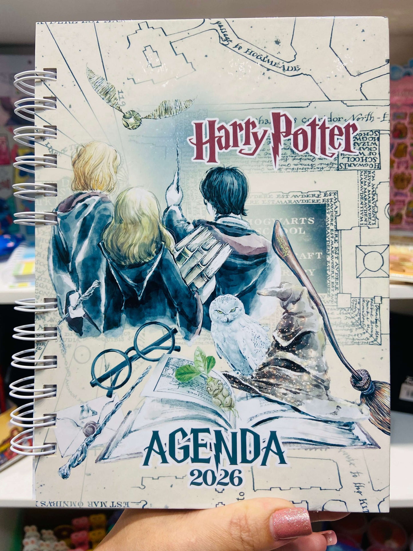 Agenda decorada Harry Potter 2026