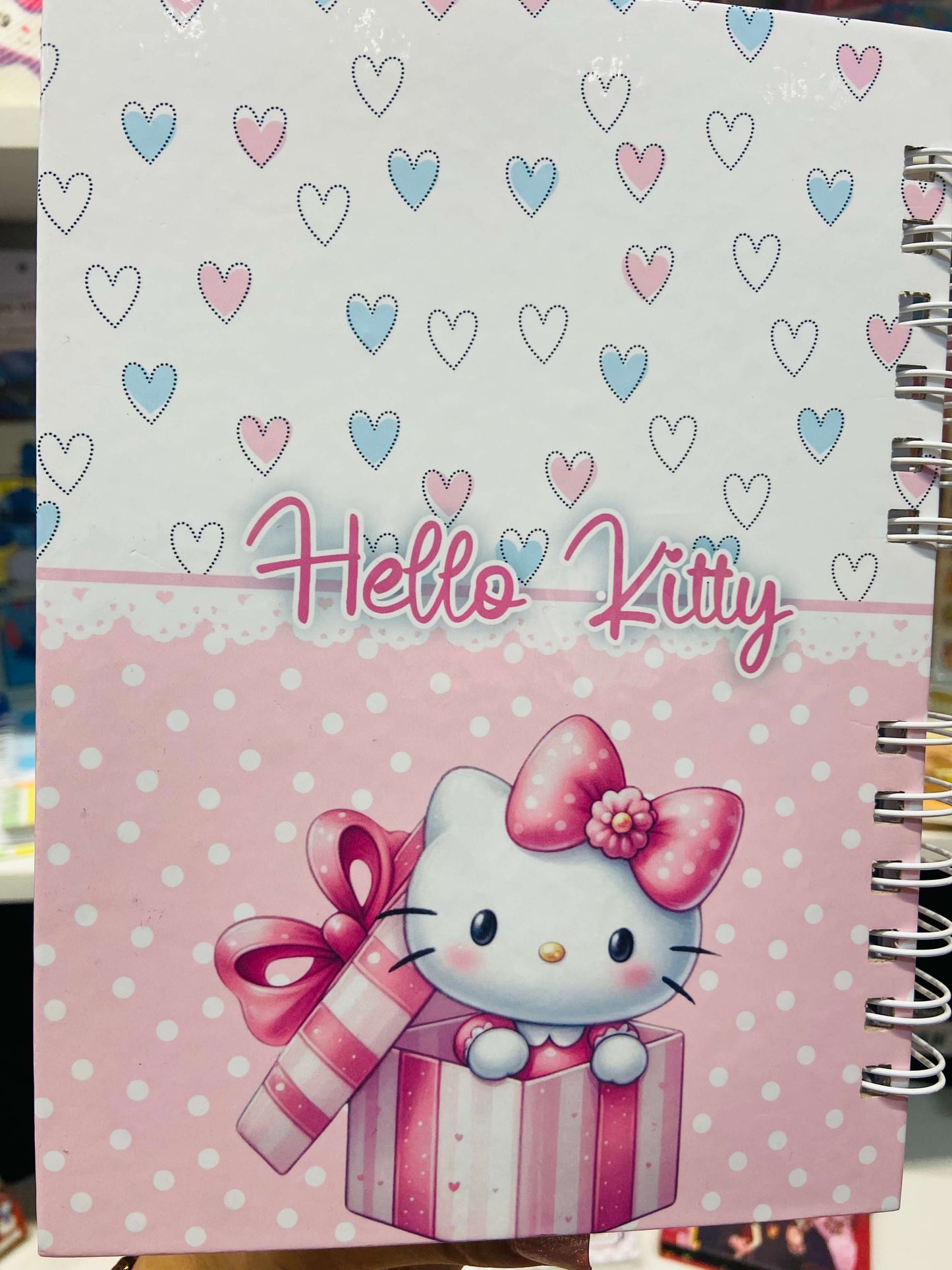 Agenda decorada Hello KItty 2026
