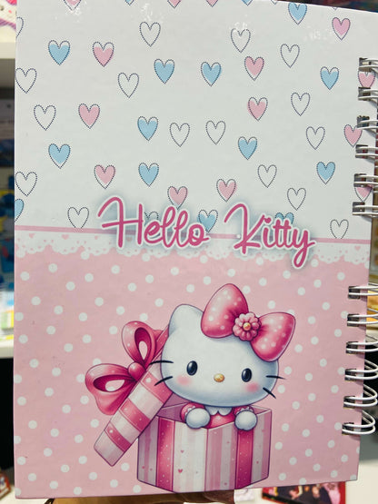 Agenda decorada Hello KItty 2026