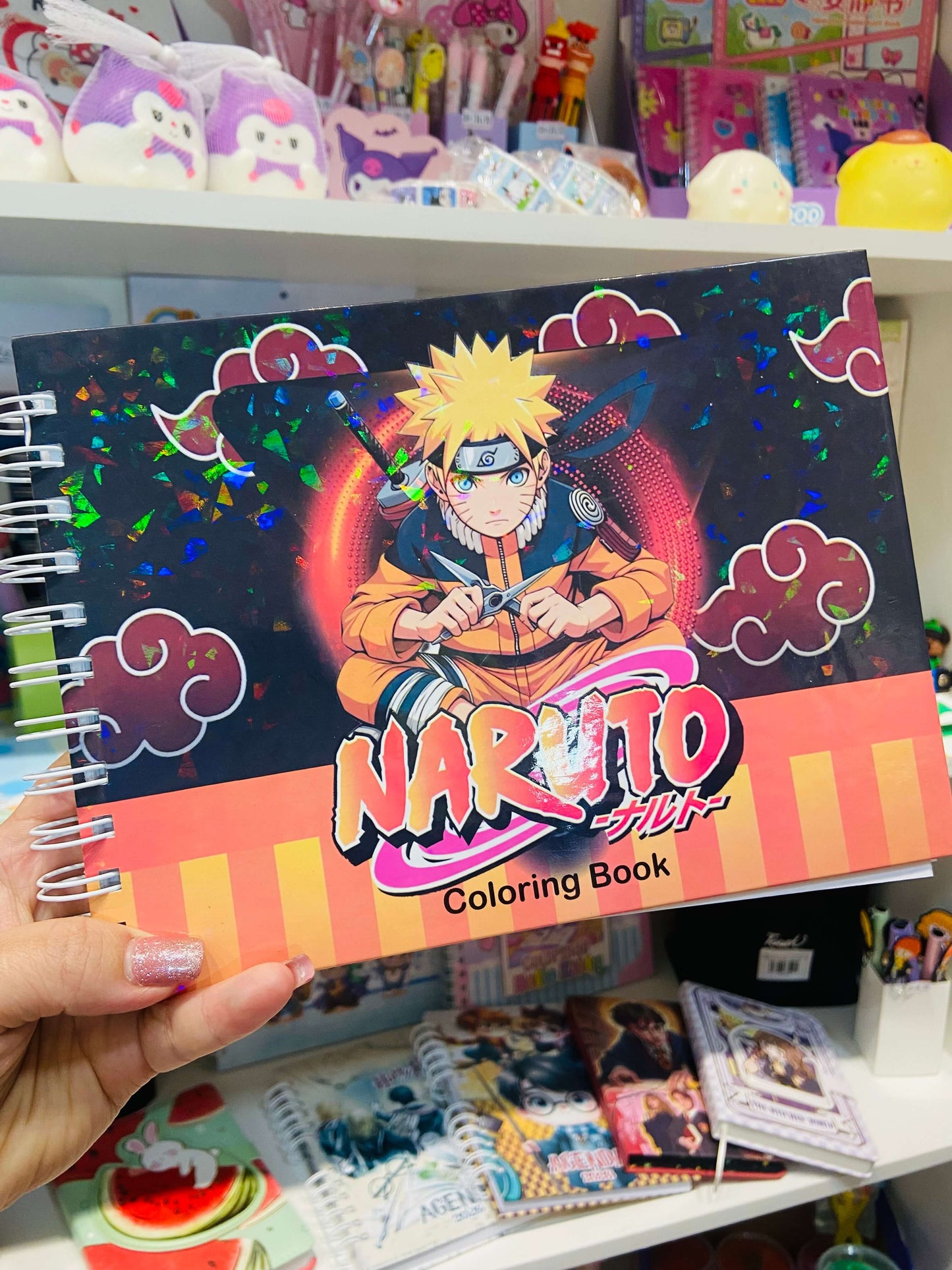 Livro de Colorir Personagens 50 Folhas 180gr Caderno de Desenho