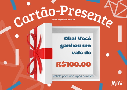 Cartão Presente Miya Kids