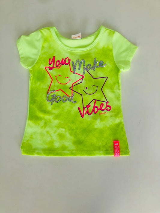 Blusa Feminina Vibes Neon - Marlan - Tamanho 2