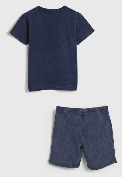 Conjunto Verão Tie Dye Short com Cadarço | Brandili - Tamanho 8
