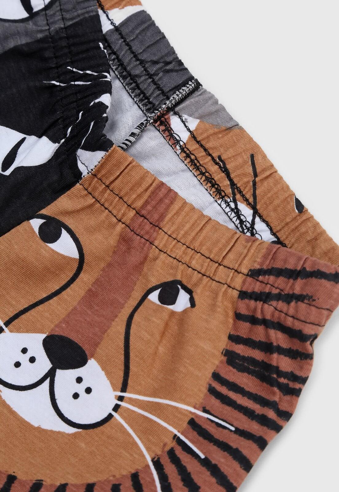 Conjunto Verão Leãozinho | Brandili - do 4 ao 8