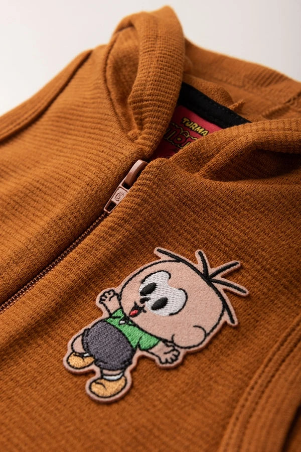 Colete Masculino Infantil Cebolinha Baby - Turma da Mônica - Tamanho P