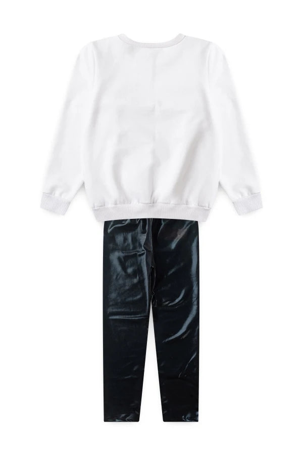 Conjunto Feminino Infantil Gatinha - Hello Kitty - Tamanho do 1 ao 12