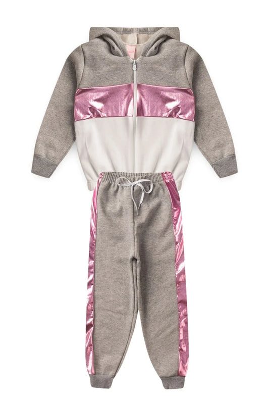 Conjunto Feminino Infantil Fashion - Tamanho do 2 ao 14