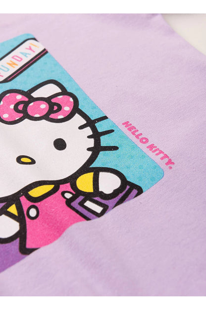 Conjunto Feminino Infantil Funday - Hello Kitty - Tamanhos 1 e 10
