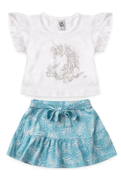 Conjunto Feminino Infantil Lucky And Shine! - Tamanho 3 ao 6