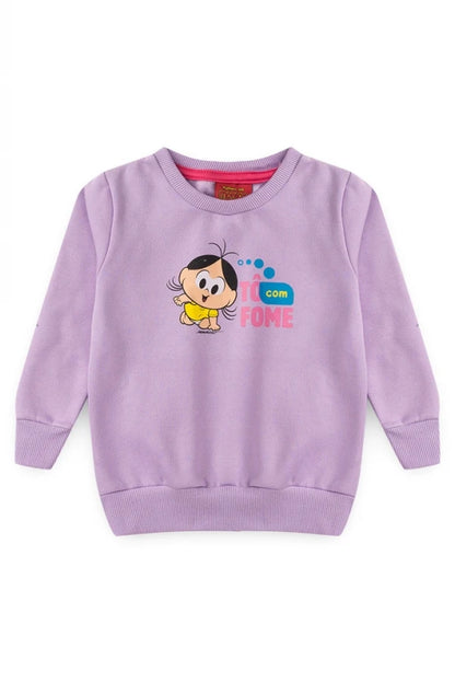 Conjunto Feminino Infantil Magali - Turma da Mônica - Tamanho P e M