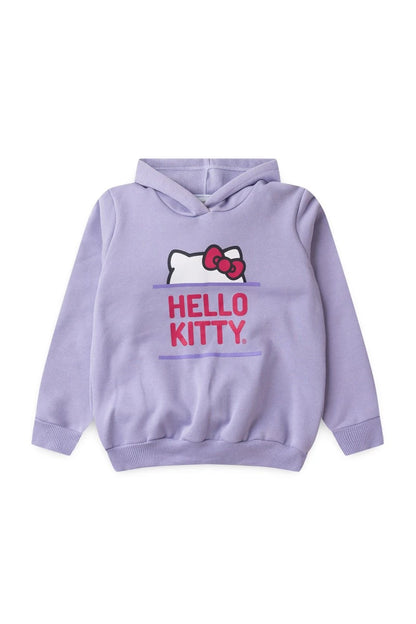 Conjunto Feminino Infantil Orelhinhas - Hello Kitty - Tamanho do 1 ao 12