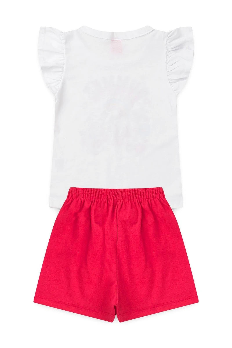 Conjunto Infantil Feminino Summer Solar - Tamanho 10