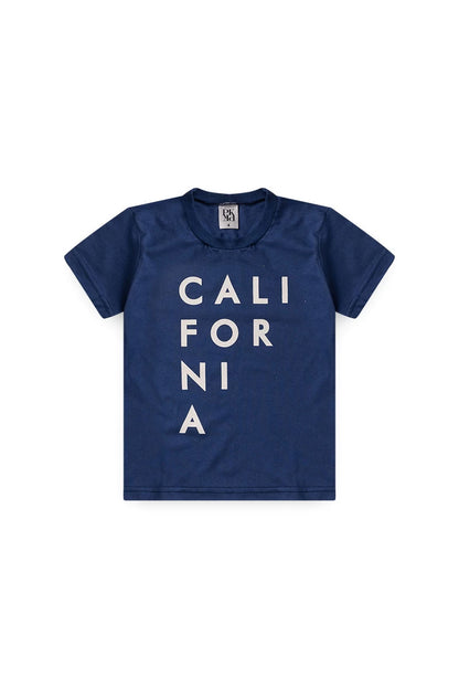 Conjunto Masculino Infantil California Azul Marinho - Tamanho 2 e 3