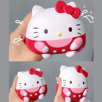 Squishy da turma da Hello Kitty e Stitch