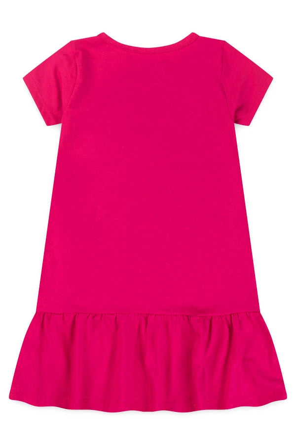 Vestido Feminino Infantil Pink - Hello Kitty - Tamanho do 1 ao 10
